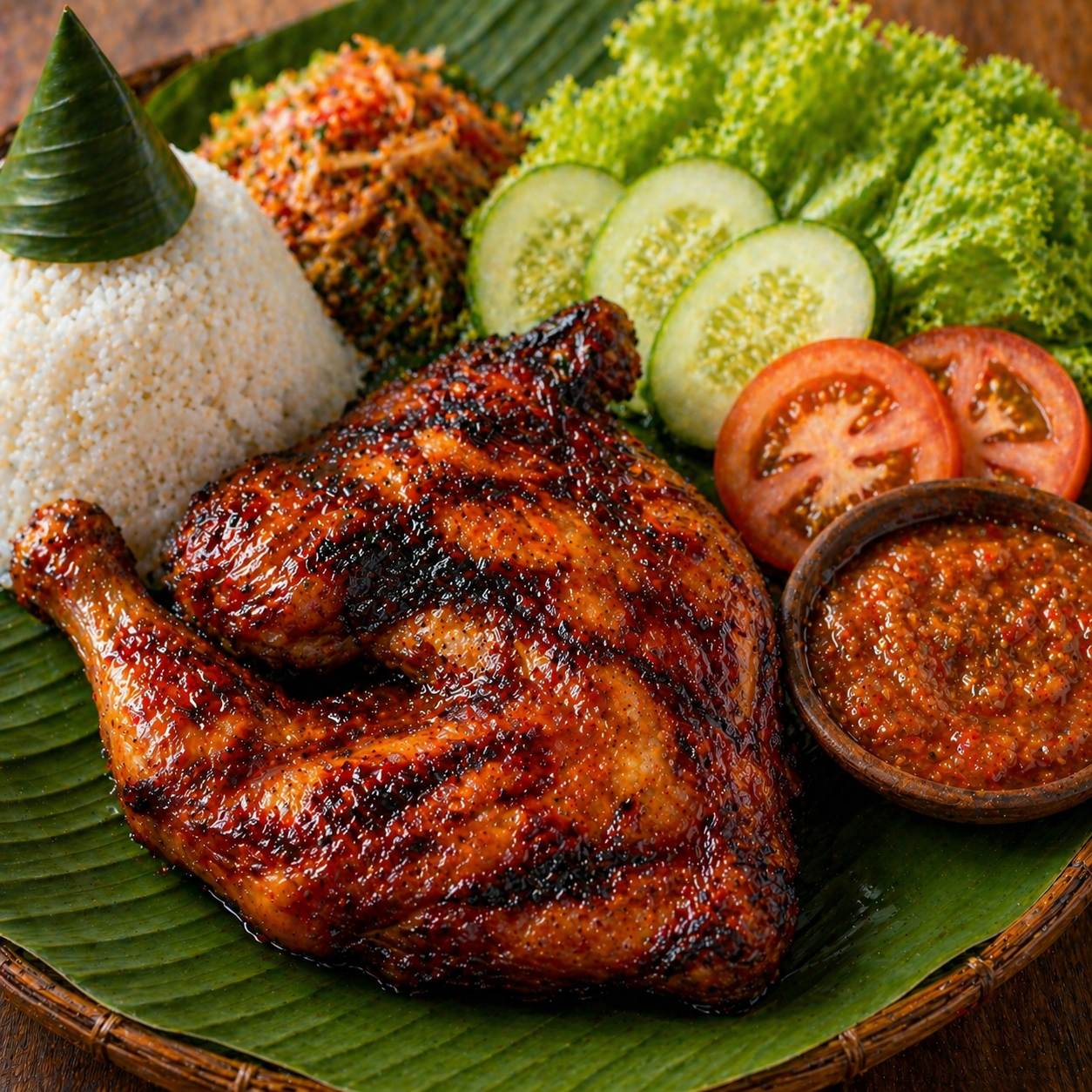 Ayam Bakar Special Bumbu Rujak Kedai Tiga Nyonya